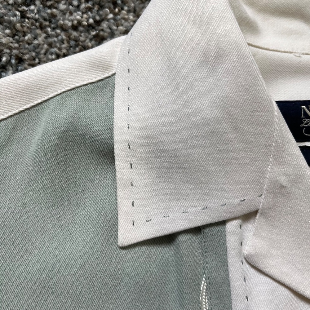 Nat Nast Luxury Men's 100% Silk Shirt; Size M; New with tags - Picture 16 of 16